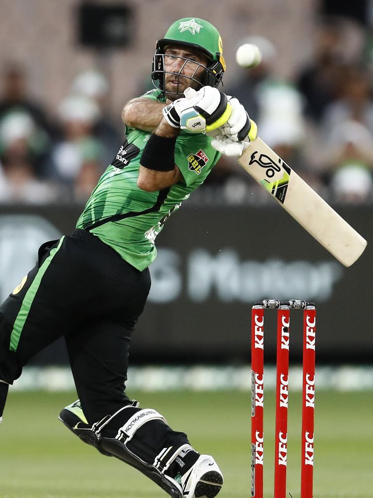 Glenn Maxwell is battling a hamstring injury. Picture: Getty Images