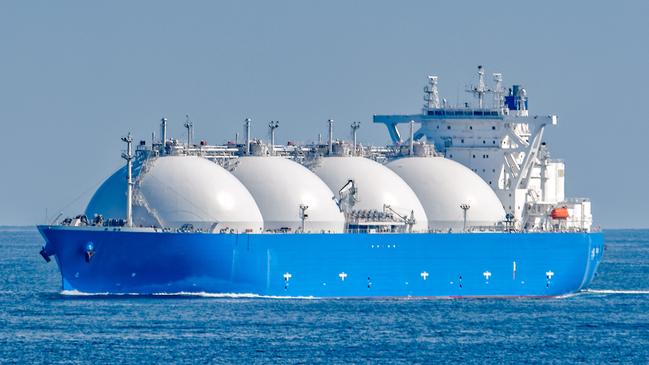 Earnings on liquefied natural gas exports are set to jump by $20bn to $91bn in 2022-23