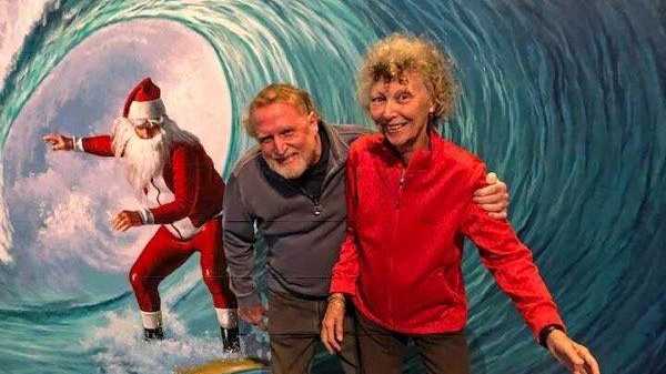 Nick and Gerry Clatworthy. Picture: Contributed