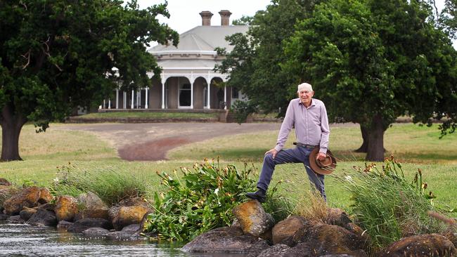 Earldom earth: Keith Rous at Mt Fyans Station near Dundonnell.