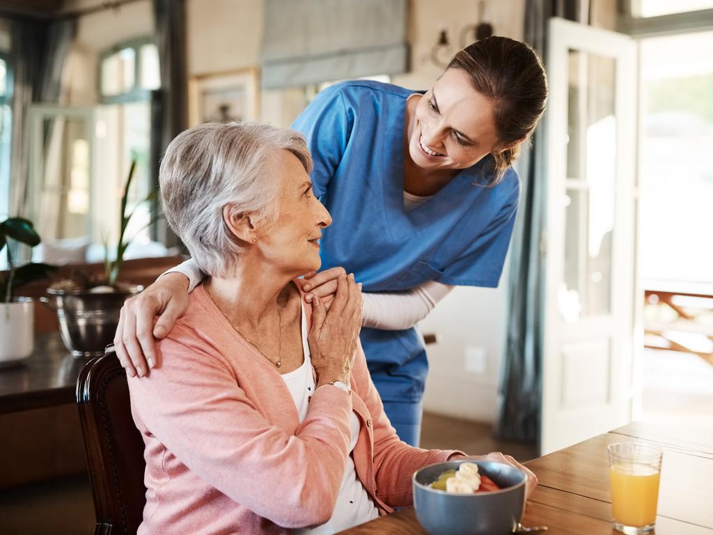 Job advertisements for aged care nurses have increased by 21 per cent on SEEK. Pictured: iStock.