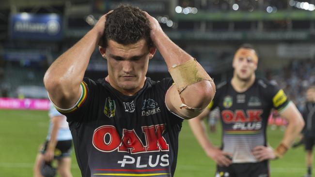 Nathan Cleary devastated after Friday’s loss.