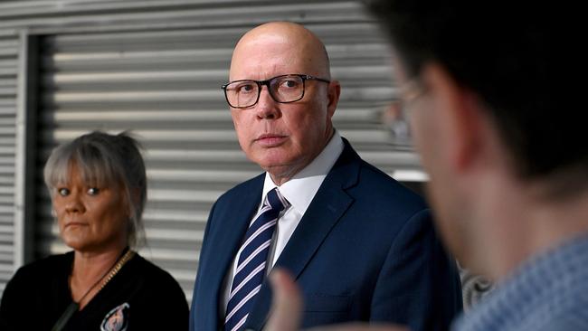 Leader of the Opposition Peter Dutton. Picture: NewsWire / John Gass