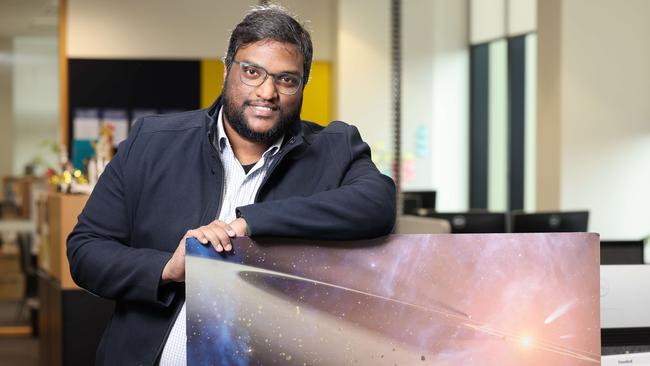 ResearchSat founder RaviTeja Duggineni. Picture: Russell Millard