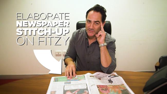 Fitzy and Wippa stitch up involving Daily Telegraph.