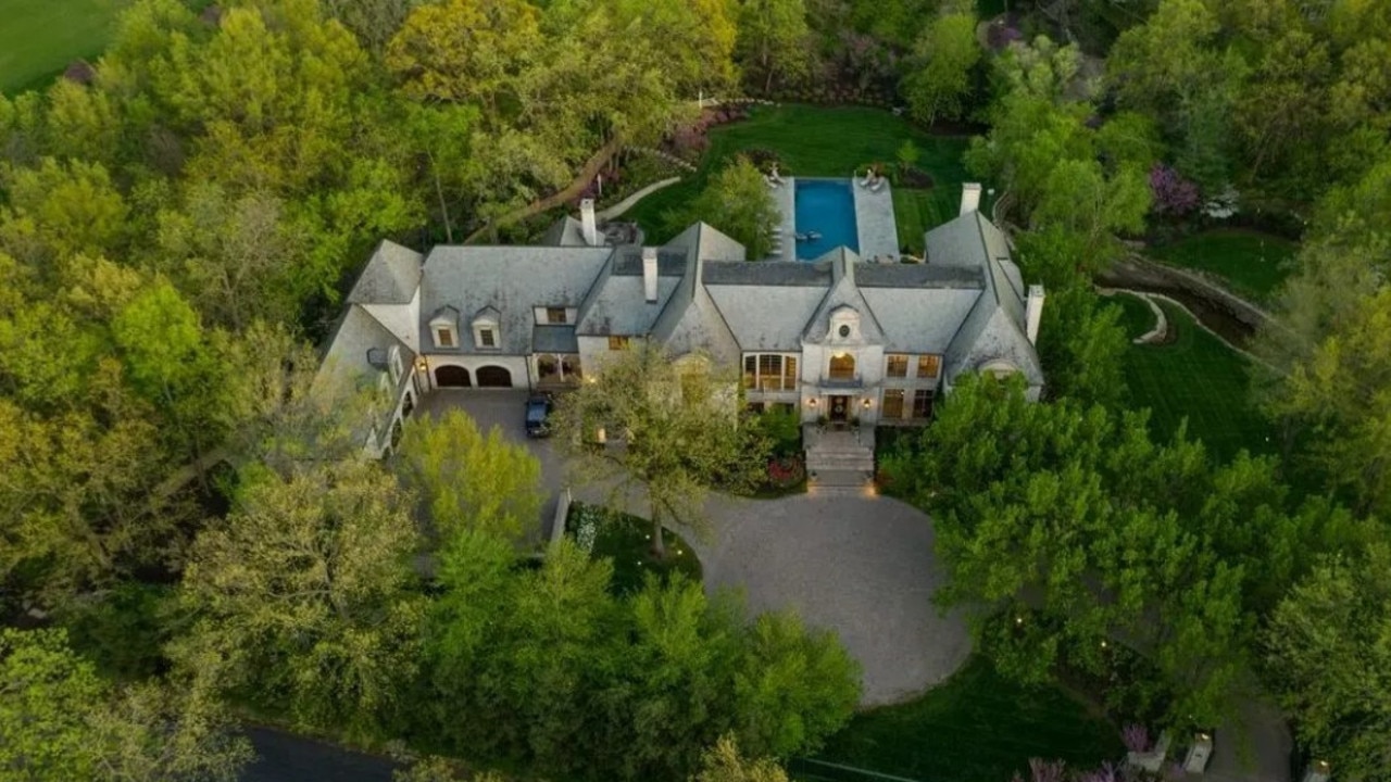 Travis Kelce’s new estate is much more private. Pictures: MLS/Realtor