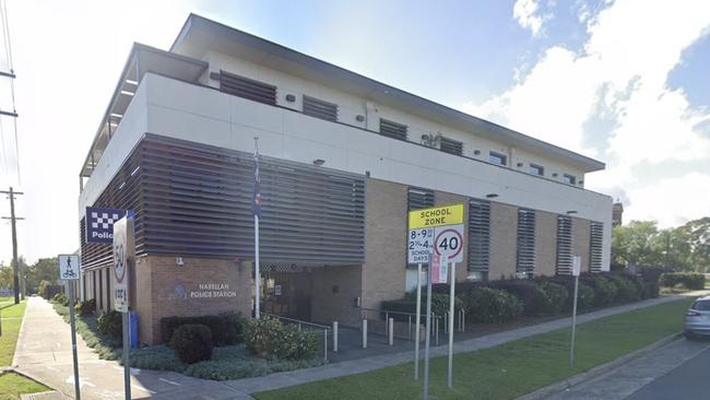 A woman who allegedly stole two dogs was charged at Narellen Police Station. Photo: Google Maps