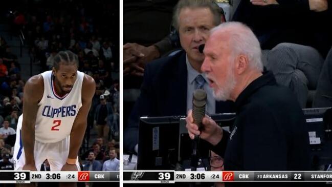 Gregg Popovich Tells Spurs Fans To Stop Booing Kawhi Leonard In Mid ...