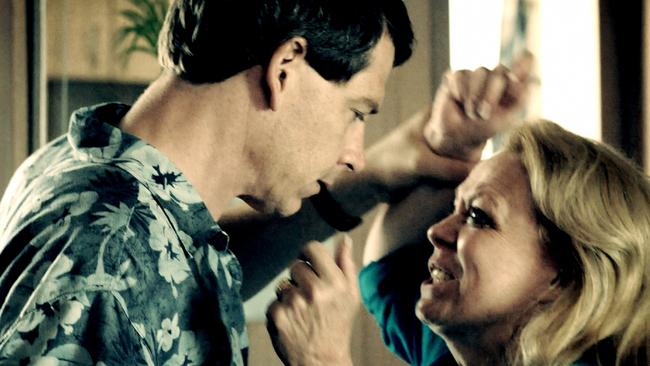 Ben Mendelsohn and Jacki Weaver in a scene from Animal Kingdom.