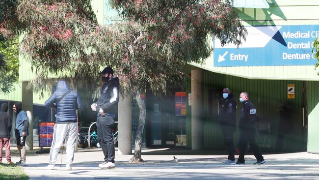 A bag of heroin has been found outside a residential property in Richmond, near the controversial injecting room. Picture: David Crosling