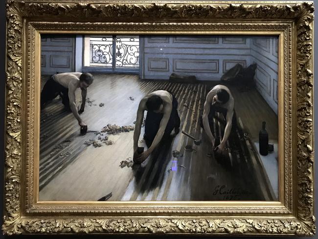 The Floor Scrapers by Gustave Caillebotte.