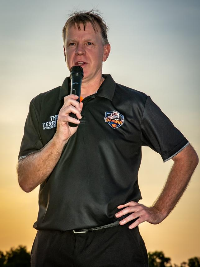 Darwin Salties coach Matt Flinn. Picture: Ben Thompson / Darwin Salties