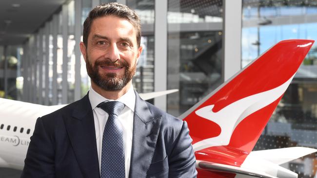 Boral’s Tino La Spina, formerly of Qantas International. Picture: AAP
