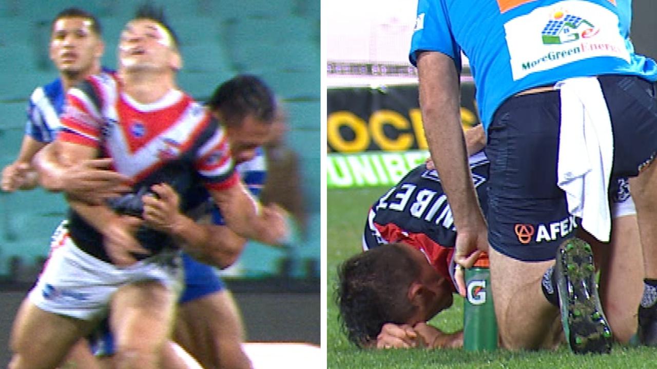 Sauaso Sue has been banned for his late shot on Cooper Cronk.