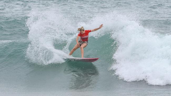 Barwon Heads surfer Ellie Harrison is one of the brightest prospects in Australian surfing. Photo: WSL/Tim Hain