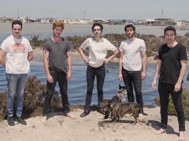 Rolling Blackouts CF have stated they are “not interested” in playing festivals without “diverse voices”. Picture: Supplied.