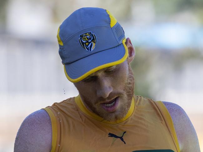 Nick VLASTUIN. AFL Richmond Football Club pre-season training. Picture: Jason Edwards