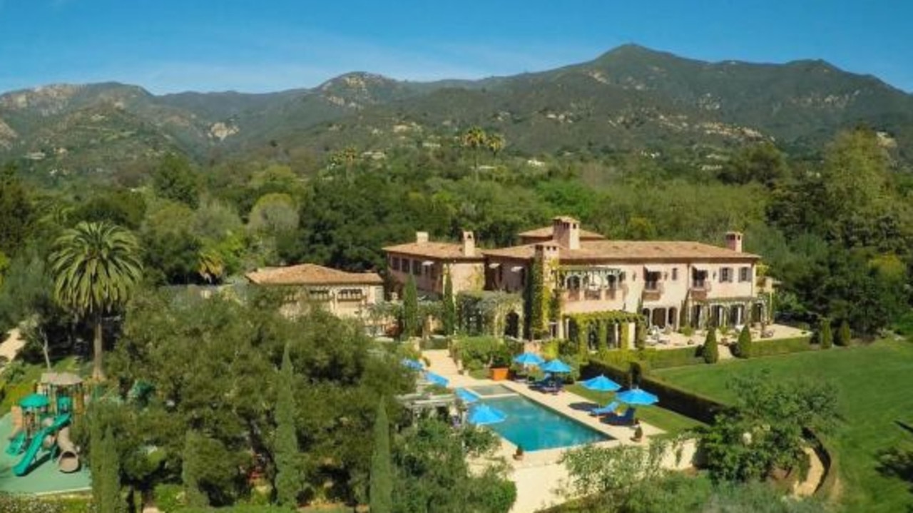 Neighbours of the couple – who live in the exclusive enclave of Montecito, in Santa Barbara, California – have reportedly labelled the couple ‘local villains’ by neighbours. Picture: Supplied