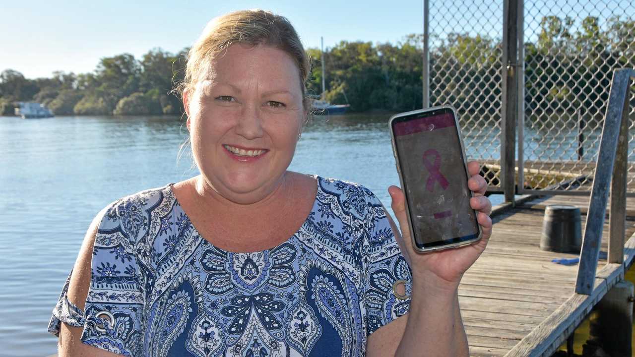 HELPING HAND: Breast cancer survivor Sue Davis has developed the Just Diagnosed app to help other patients on their cancer journey. Picture: Caitlin Zerafa