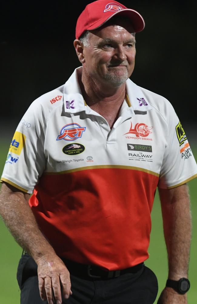 Aussie rules coach Mark Wallin.