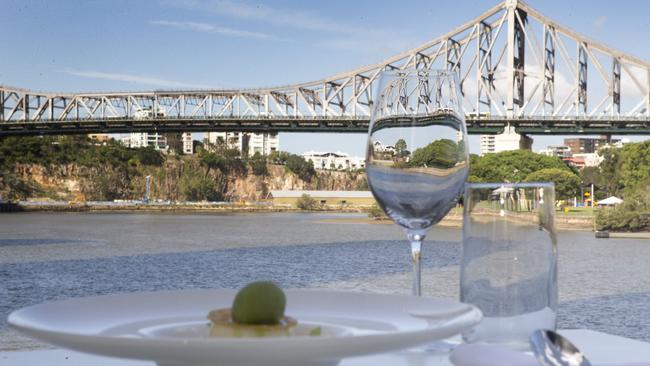 Alchemy has great views of the Storey Bridge and Kangaroo Point Cliifs. Picture: AAP/Sarah Marshall