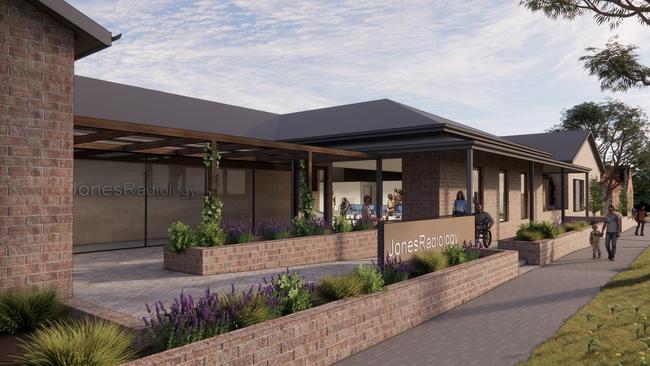 Artist impression of a proposed medical centre for the corner of Adelaide Rd and Druids Ave at Mount Barker. Picture: BeyondInk