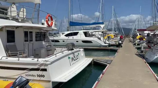 Coral Sea Marina Arms B & C where a man drowned on Tuesday