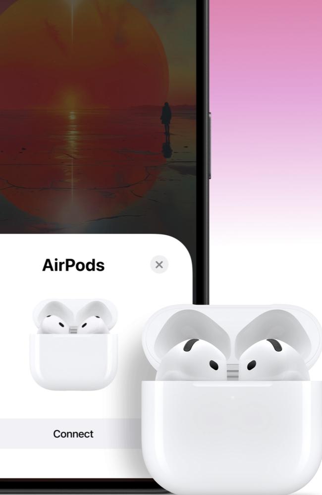 Apple's Airpods 4 connect with any of your devices super quickly.