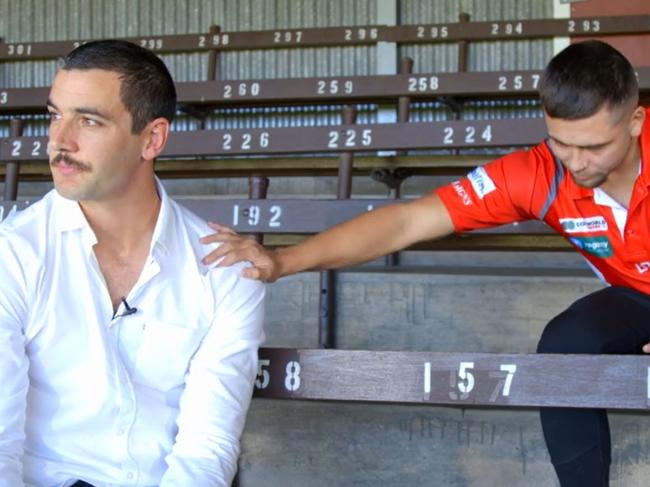 Taylor Walker Adelaide Crows player has released a video apologising for his racist slur to Robbie Young  North Adelaide player. Picture: AFC