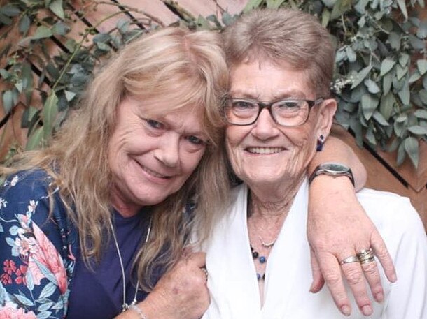 Sue Skeer with her mother Nan Walker.