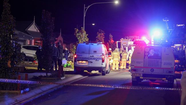 The scene of the chaos. Picture: Dean Asher
