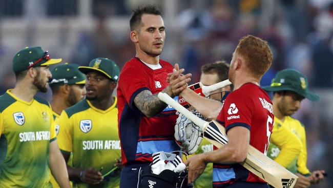 England beat South Africa with nine wickets to spare.