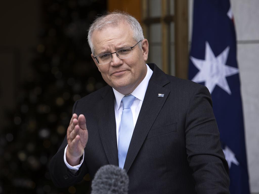 Scott Morrison says he wants a ‘happy coexistence’ with China. Picture: NCA NewsWire / Gary Ramage