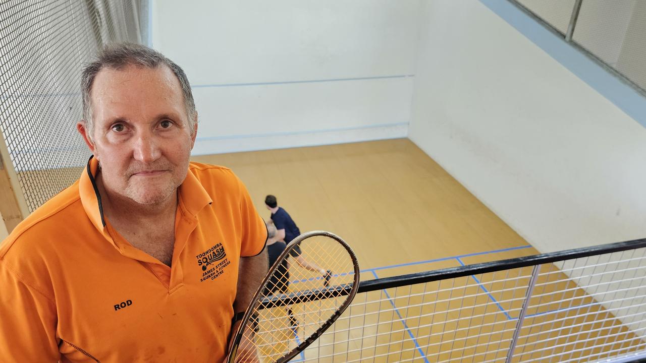 Toowoomba Squash president Rod Davies reflects on the closure of the city's longest-running squash courts on James Street in Harristown, while also planning the organisation's next move.