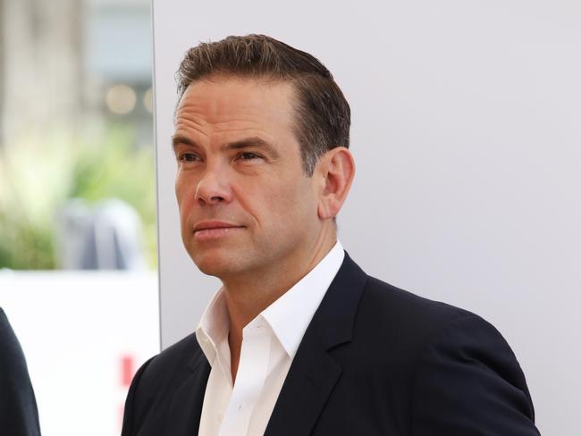 Lachlan Murdoch also spoke about threats to journalism from plagiarism. Picture: Ella Pellegrini