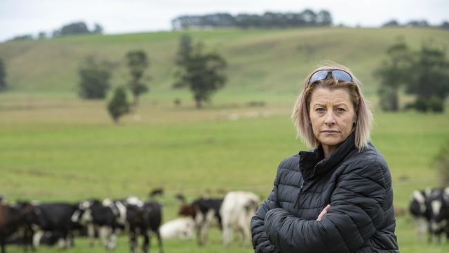 Gippsland farmer Dannielle O'Loughlin says the new state government authorised worker scheme needs to be reviewed. Picture: Zoe Phillips