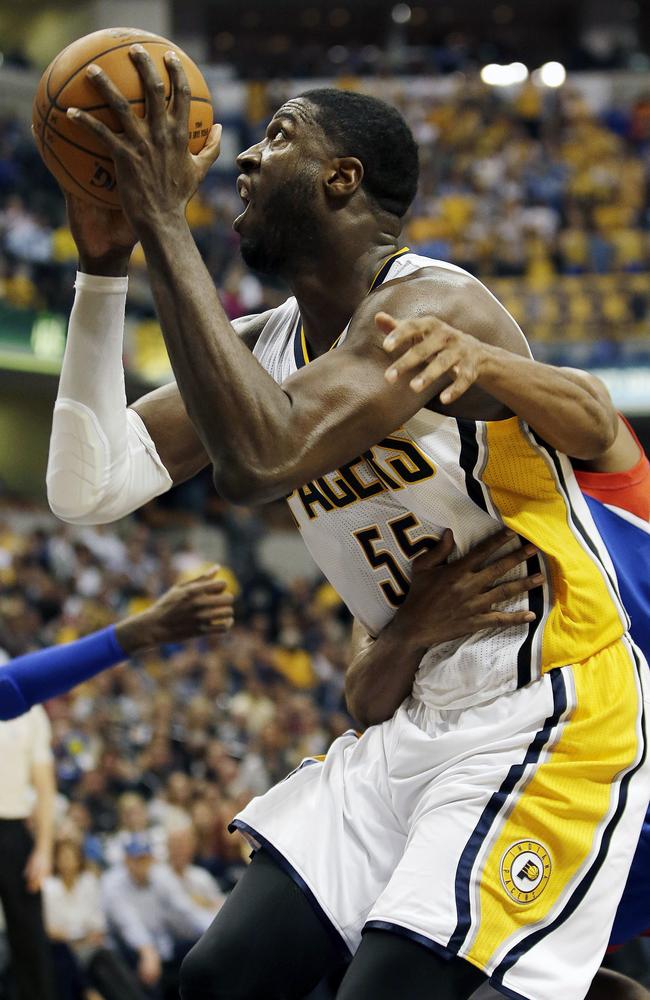 Roy Hibbert led Indiana with 22 points.