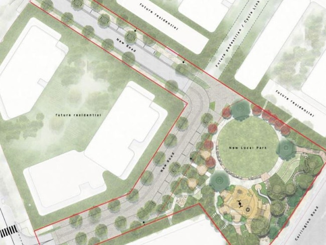 Plans for Precinct East