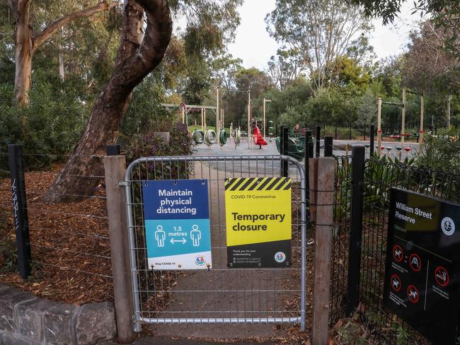 The length of Victoria’s Covid lockdown has had a profound and negative impact on so many of our young schoolchildren. Picture: Ian Currie