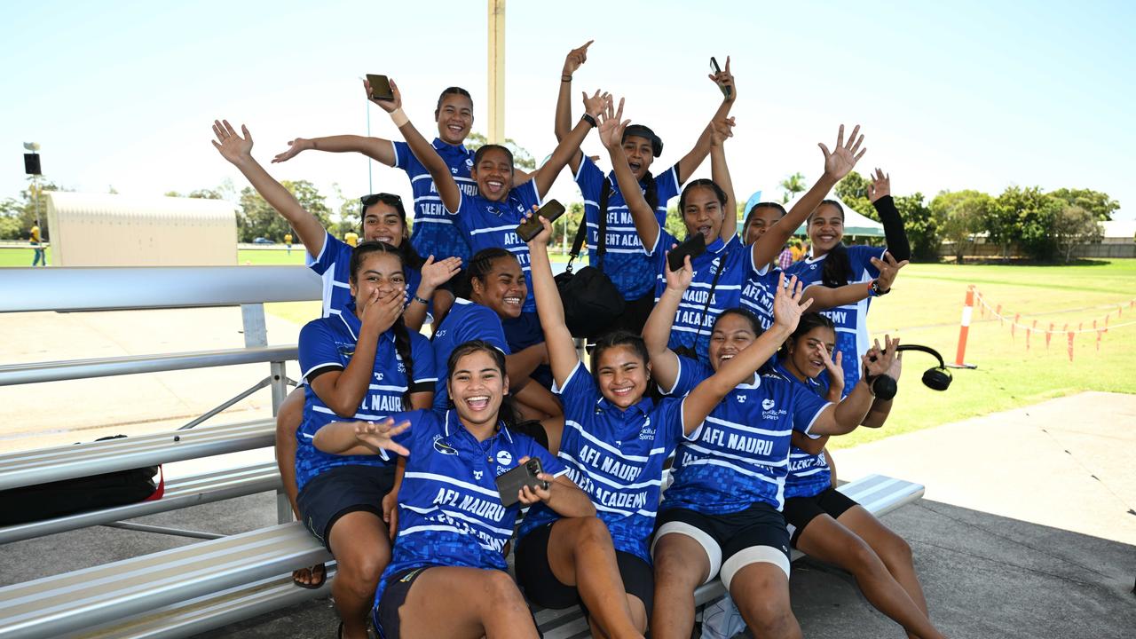 Action from the 2024 AFL Pacific Cup. Picture: AFL Queensland.