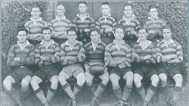 The 19260 Sydney Uni amateur rugby league team.