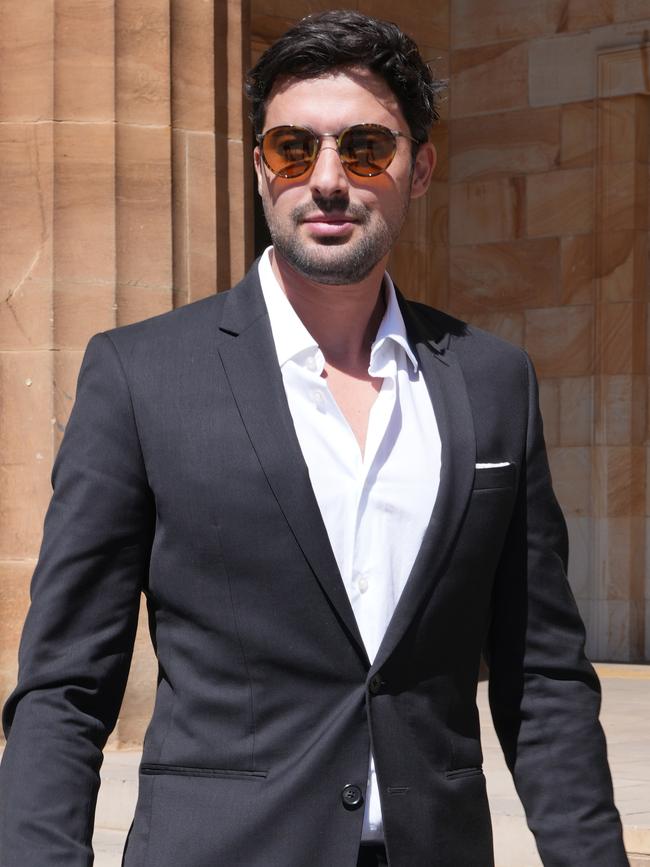 Celebrity chef Leonardo Moreira Loureiro, of Seaton, has admitted to assaulting former girlfriend and business partner Brenda Loveday. Picture: NewsWire / Dean Martin