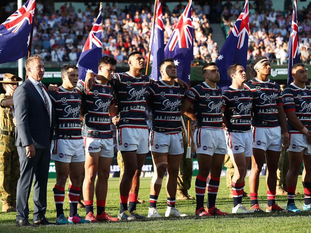 Somme trip gives added meaning to Anzac Day game for Roosters