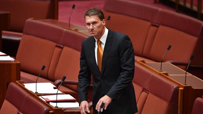 Australian Senator Cory Bernardi announces his decision to leave the Liberal Party.