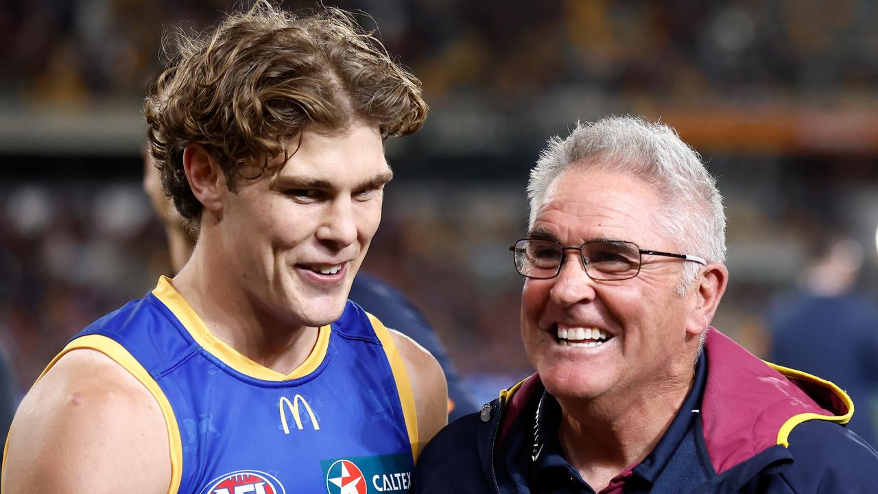 The teaching element has been a key part of Fagan’s coaching. (Photo by Michael Willson/AFL Photos via Getty Images)