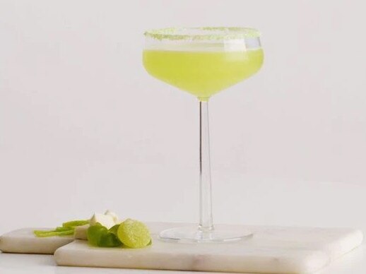 Green apple lolly margarita.