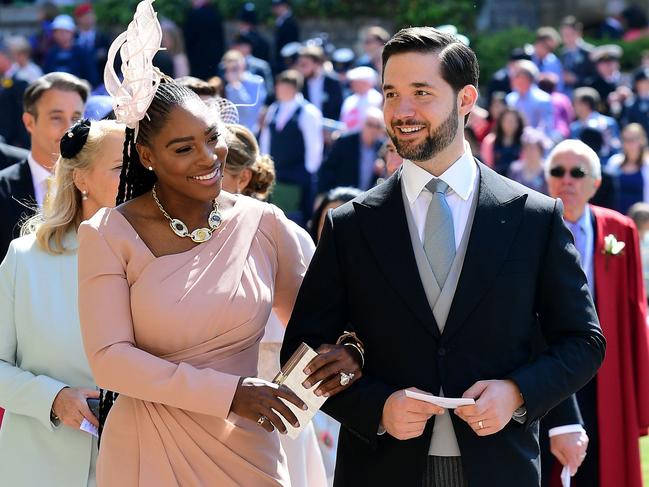 Serena Williams and her husband Alexis Ohanian.