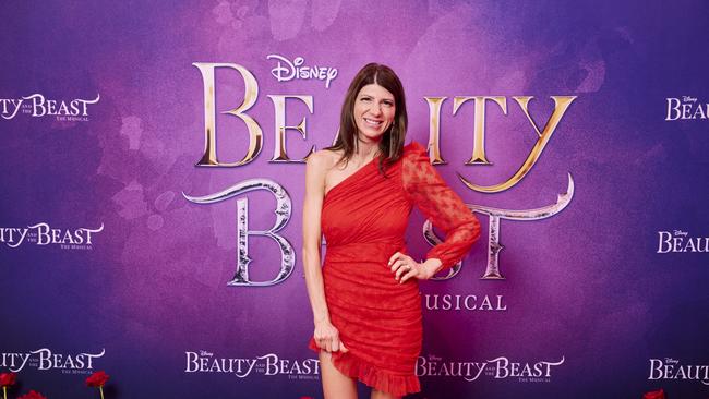 Bella Frizza at Beauty And The Beast Red Carpet Opening Night. Photo – Claudio Raschella