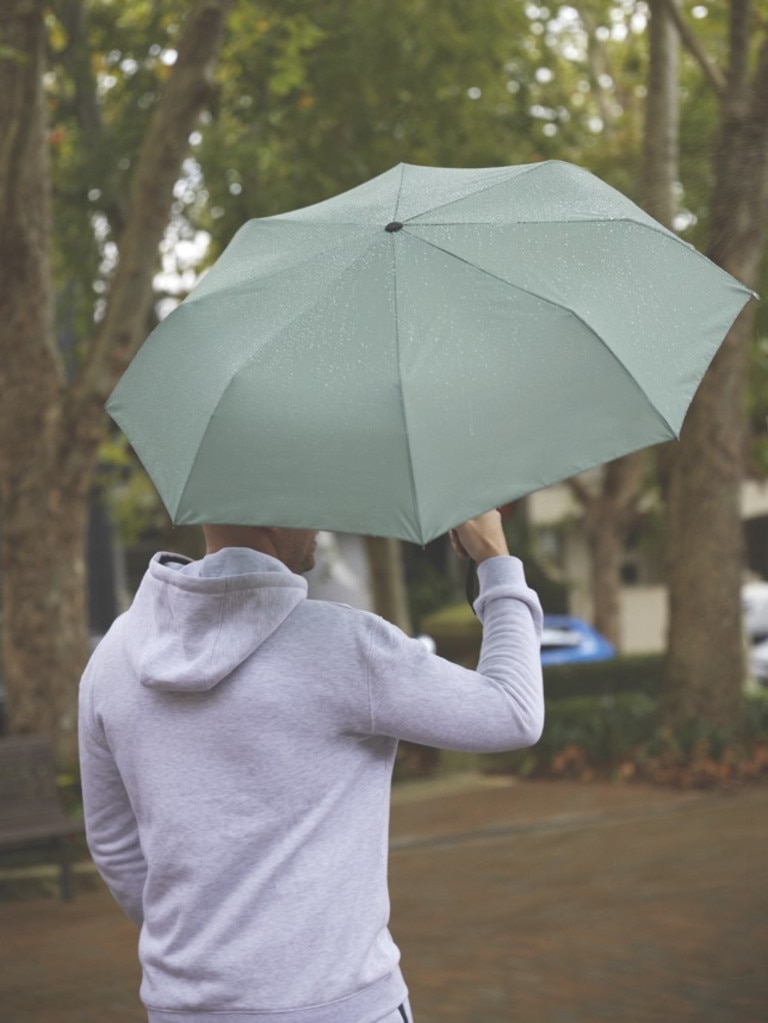 The cheapest product in the new travel range is this brolly for $6. Picture: Aldi