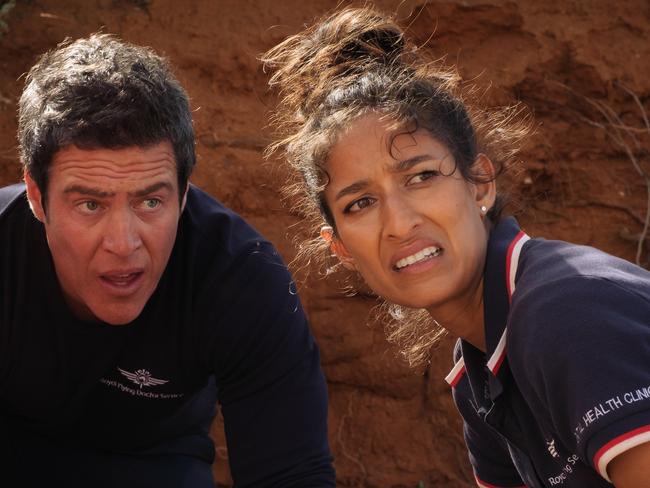 Actor Emma Harvie stars in Australian drama, RFDS. Supplied